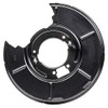 RIDEX 1330S0017 Anchor Plate Rear Left 308/91 mm Sheet Steel