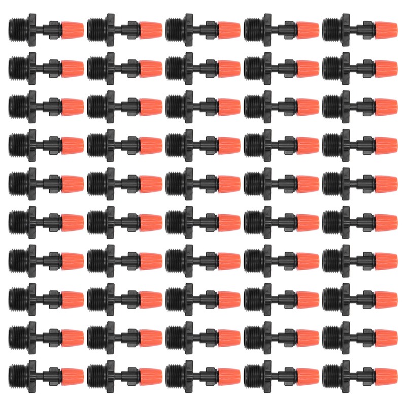50pcs G1/2 Male Thread Misting Spray Nozzle Adjustable Water Spray