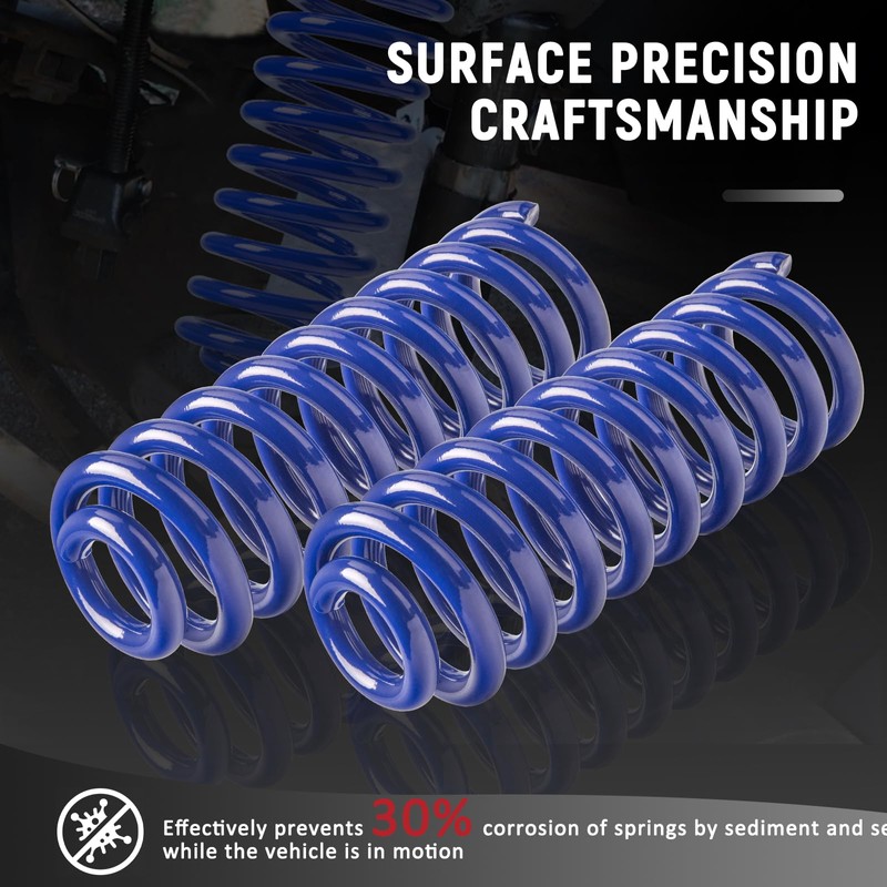 THOCAC Heavy Duty Front Coil Springs for 1983-1997 Ranger -