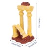 Roman Column Aquarium Decoration Resin Simulation Reusable Fish Tank Landscape