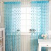 Homesazz Beautiful Heart Shape net Summer Polyester 72 x 48-inch