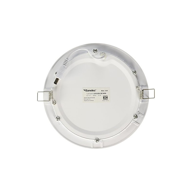 SANELEC, Panel de LEDS, Lámpara de Techo Empotrable, 12 W,