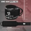 AQF Ankle Straps for Cable Machines Attachment - Neoprene Padded