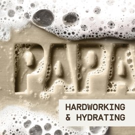 Papatui by Dwayne Johnson Enriching Bar Soap for Men | Hydrating Daily cleanerser | Moisturizes with Mango Butter and Avocado Oil | Vanilla Shea | 7oz
