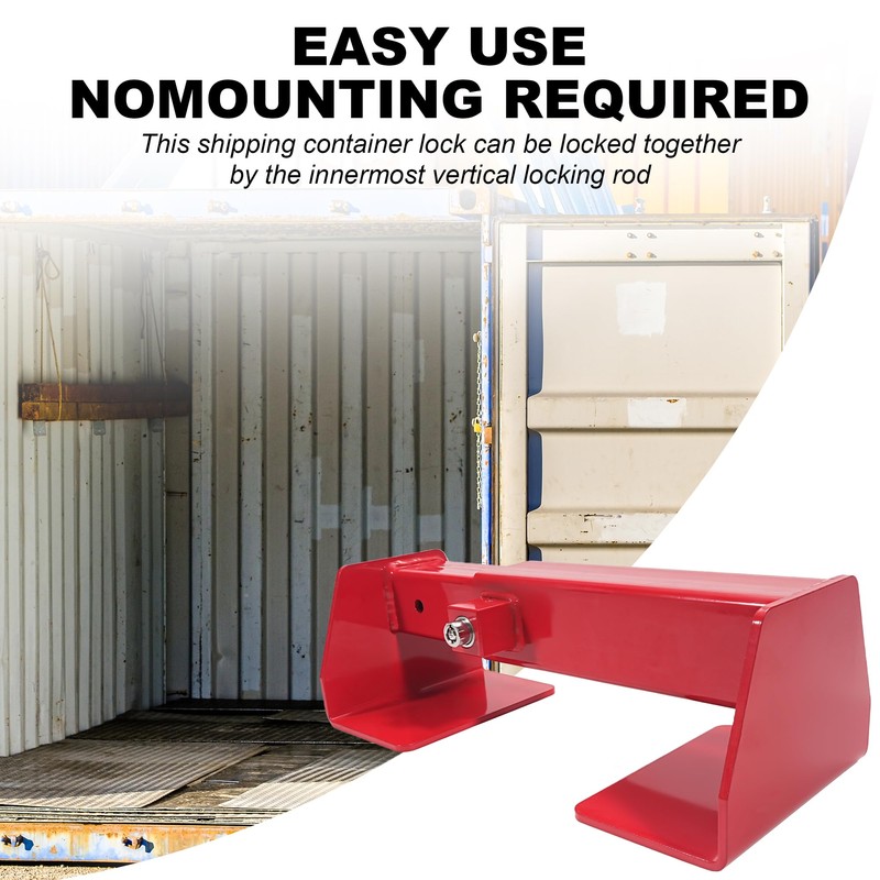 Equipment Lock Heavy Duty Cargo Door, Shipping Container for Semi