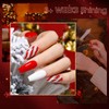 Gellen Red Gel Nail Polish, 6 Colors Christmas Red Burgundy