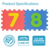 Safe Non Toxic Numbers Mat - Thick & Soft 0