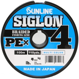 Sunline Sigron PE x4 Multicolor 100m 6 Connections [600m] 0.8