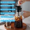 Café En Frío Cold Brew Jarra De Vidrio,1.5 L Cafetera