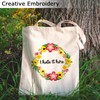Nuberlic Floral Embroidery Kit for Beginners Cross Stitch Kits- Complete