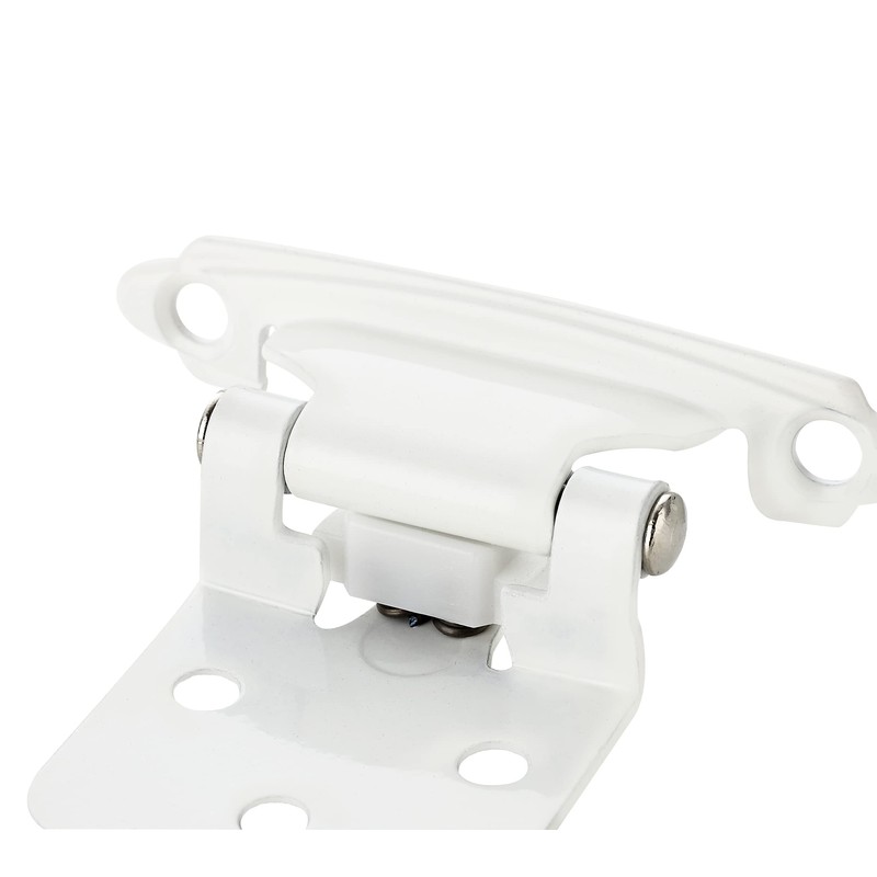 Ravinte 60 Pack (30 Pairs) 1/2" Overlay Cabinet Hinges, Self-Closing