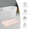 Inlume Bath Mat 30x20 Ultra Absorbent Non-Slip Microfiber Quick Dry