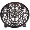 Esschert Design Plant Trolley - Cast Iron Round