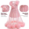 Btonai Pink Witch Costume for Girls Pink 2 Piece Pajamas