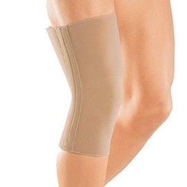 medi Greifswalder Knee Support in Caramel | Secure Knee Support and Support | Stabilisation | for Soft Tissue Compression | Relief Athrosis | Size IV