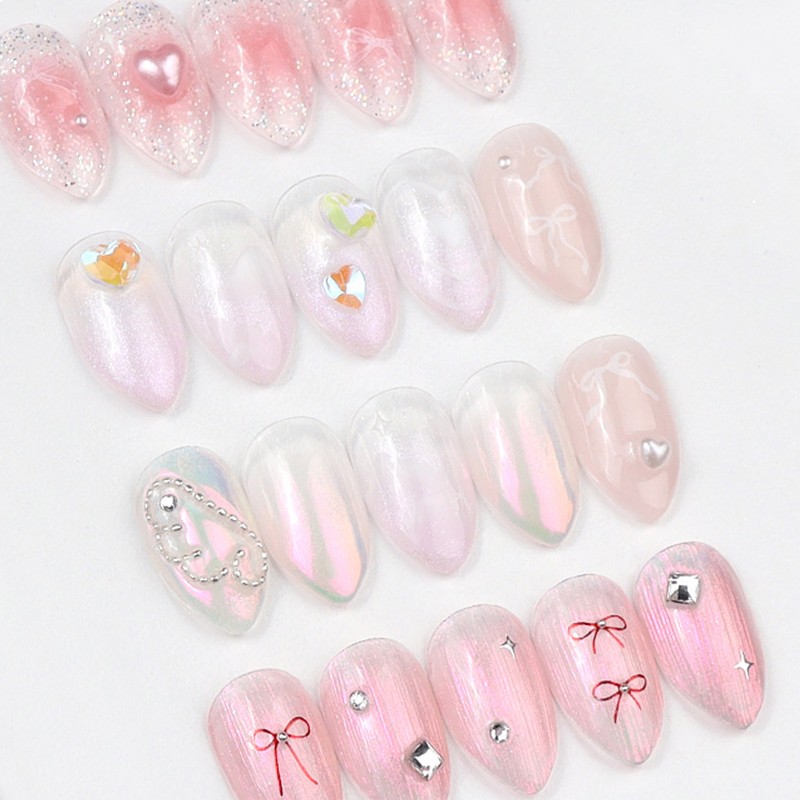 Bessiegel Besi Gel Pinkaboo Syrup Gel Glitter Gel 8-piece set