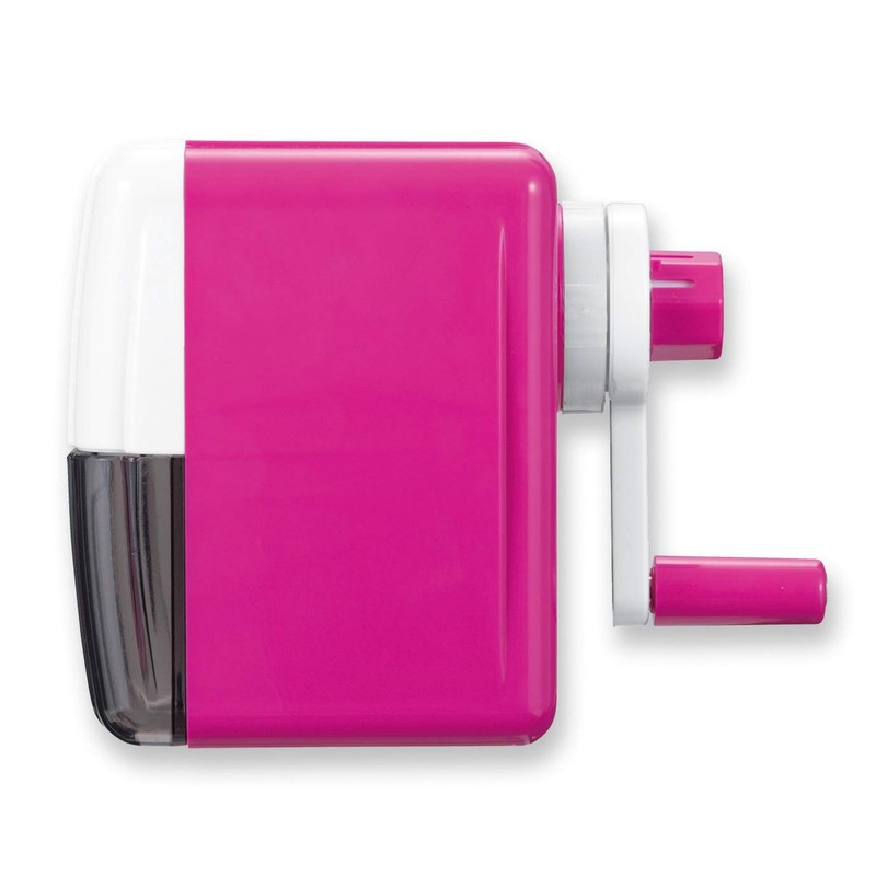 Asmix Pencil Sharpener, Easy Enshin Kezuriki Mini PS90P, Pink, Choose