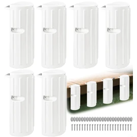 Boat Dock Bumpers Fenders,Boat Dock Bumpers Marine-Grade Straight Edge & Side Dock Fender Guards, Inflatable Vertical Protection, UV-Resistant, Includes Mounting Hardware