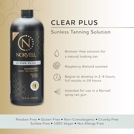 Norvell Clear Plus Premium Sunless Solution - Liter by Norvell