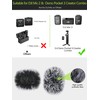 YOUSHARES DJI Mic 2 Wind Muff - Furry Microphone Windscreen
