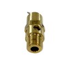 Brass, 1/4" NPT Industrial Hard Seat Safety Pressure Relief Valve,