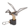 Backpacking Stove 3000W Titanium Alloy Adjustable Portable Mini Camping Stove