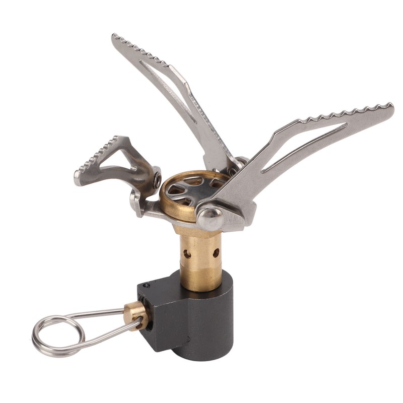 Backpacking Stove 3000W Titanium Alloy Adjustable Portable Mini Camping Stove