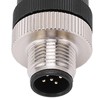 VOBOR Male Field Installable Connector M12 5 Core IP67 Boat