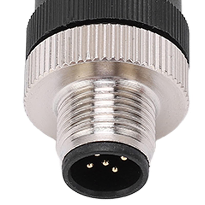 VOBOR Male Field Installable Connector M12 5 Core IP67 Boat