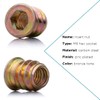 YoiYee Wood Furniture M6 x 13 mm Threaded Insert Nuts