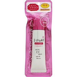 sugao Air Fit CC Cream Pink Bright pyuao-kuru G