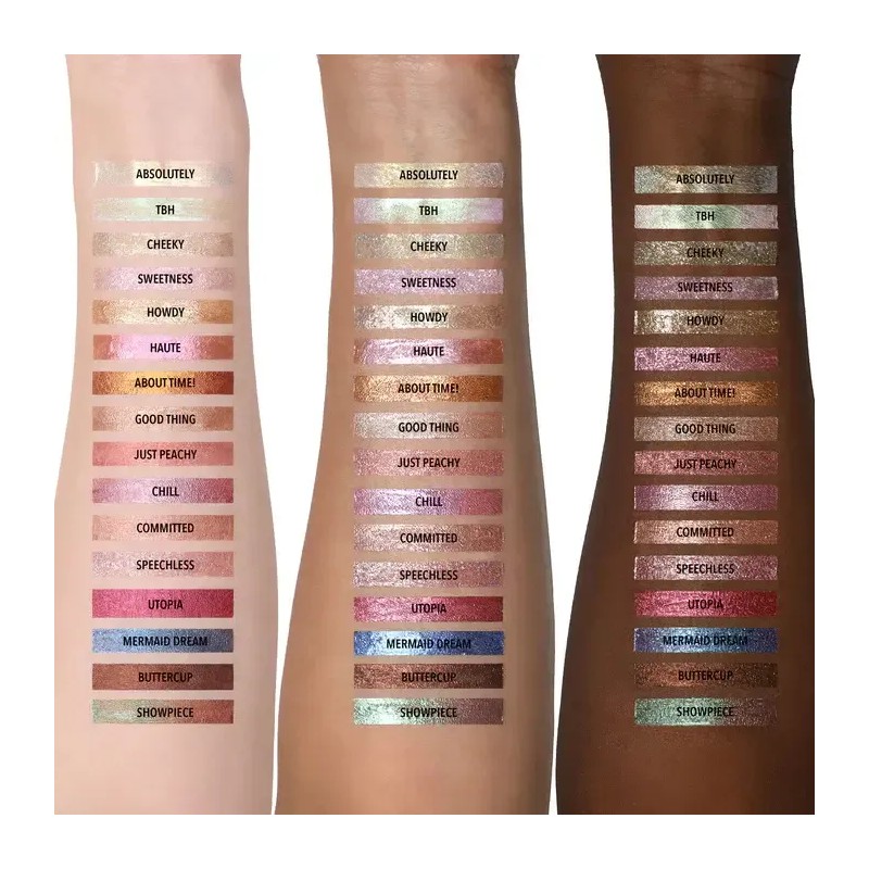 Sombra Líquida Moira Cosmetics Con Glitter Diamon Daze Tono 33