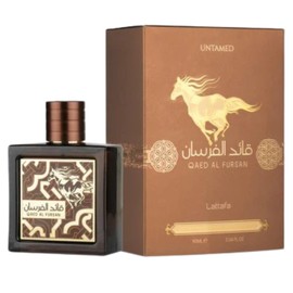 Lattafa Qaed Al Fursan Untamed - Sweet, Warm & Spicy, Amber, Aromatic - Eau De Parfum Long-Lasting Fragrance for Unisex, 3.04 Ounce / 90ml