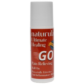 Ultimate Healing GO by Naturulz 3 Ounce roll-on -Fast-Acting Topical for Joint and Muscle Discomfort with Arnica, Capsicum, Calendula. Powerful, All-Natural 'NO Junk' Formula.