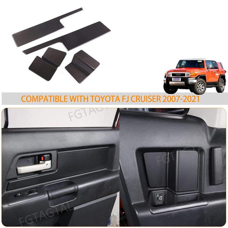 Car Interior Door Panel Trim Cover Compatible with Toyota FJ