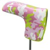 Geotech Headcover Camouflage Headcover Camouflage Blade Putter Cover Pink Neon