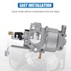 uxcell Carburetor with gasket for CAT RP6500, RP7500E, RP8000E Gas