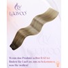 LaaVoo Weft Extensions Real Hair Ombre Blonde Sew-in Weft Real