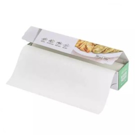 기름기 쏙 흡수하는 쿠킹기름종이 (25cmX10M) 롤 튀김 요리 Oil Absorbing Cooking Paper (25cmX10M) Roll for Fried Food