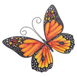 COHEALI 1pcs Metal Butterfly Wall Decor,Outdoor Fence Wall Art Decor,Butterflies Indoor Outdoor Hanging Wall Art