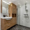 YOKIVE 2 Pcs Shower Head Extension Arm, G1/2 Male to