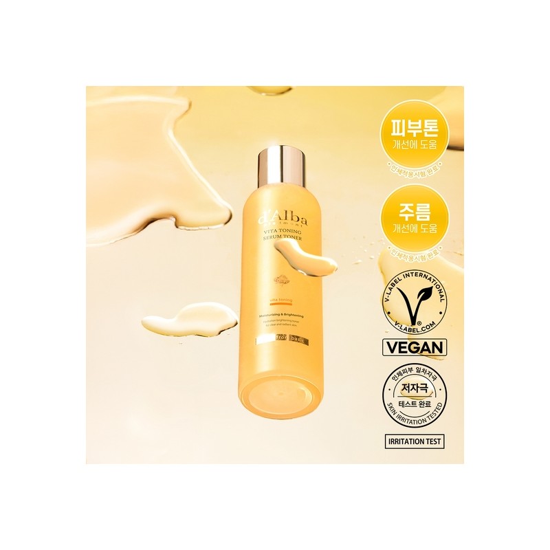 [Whitening/Blemish Care] Dalba Vita Toning Serum Toner 180ml / 달바