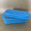Tupperware Microwave Pasta Maker Spaghetti Cooker Steamer Strainer 6775 Blue