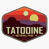 Visit Tatooine Retro Binary Sunset Sticker Bumper Sticker Vinyl Decal