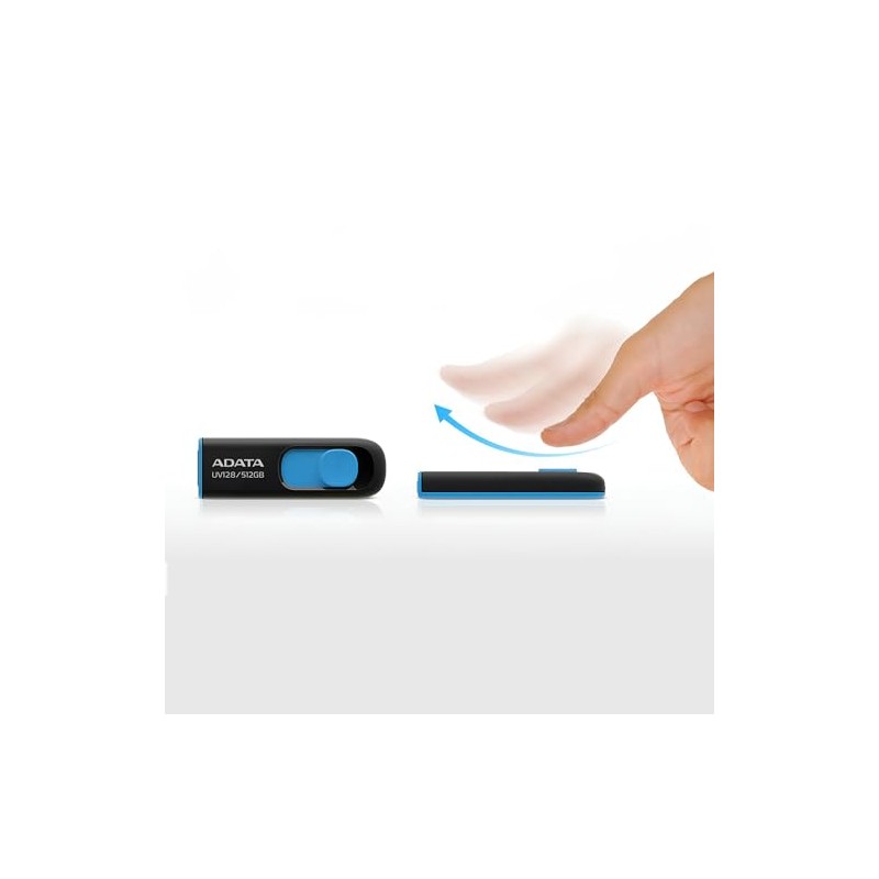 AUV128-256G-RBE-I USB Memory, UV128, Black/Blue, 256 GB, USB 3.2 Gen