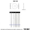 TERF® M30 Form A Flat Washer M30 (30mm) Inside Diameter