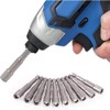 Bestgle 10Pcs 1/4 Inch Shank Nut Setter Driver Drill Bit