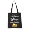 VAMSII School Bus Driver Tote Bag Bus Driver Appreciation Gifts
