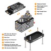 HobbyPark Waterproof RC Servo High Torque Coreless Motor Metal Gear