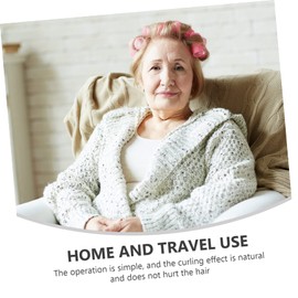 Baluue 6pcs Hair Rollers for Easy Styling Curlers for Hair Roots and Tails Convenient Hairdressing Tool for Women and Girls